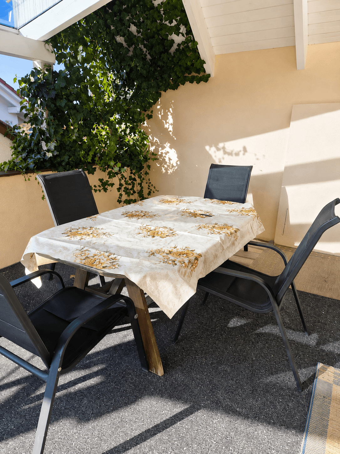 Balkon Zimmer 3 und Zimmer 4 