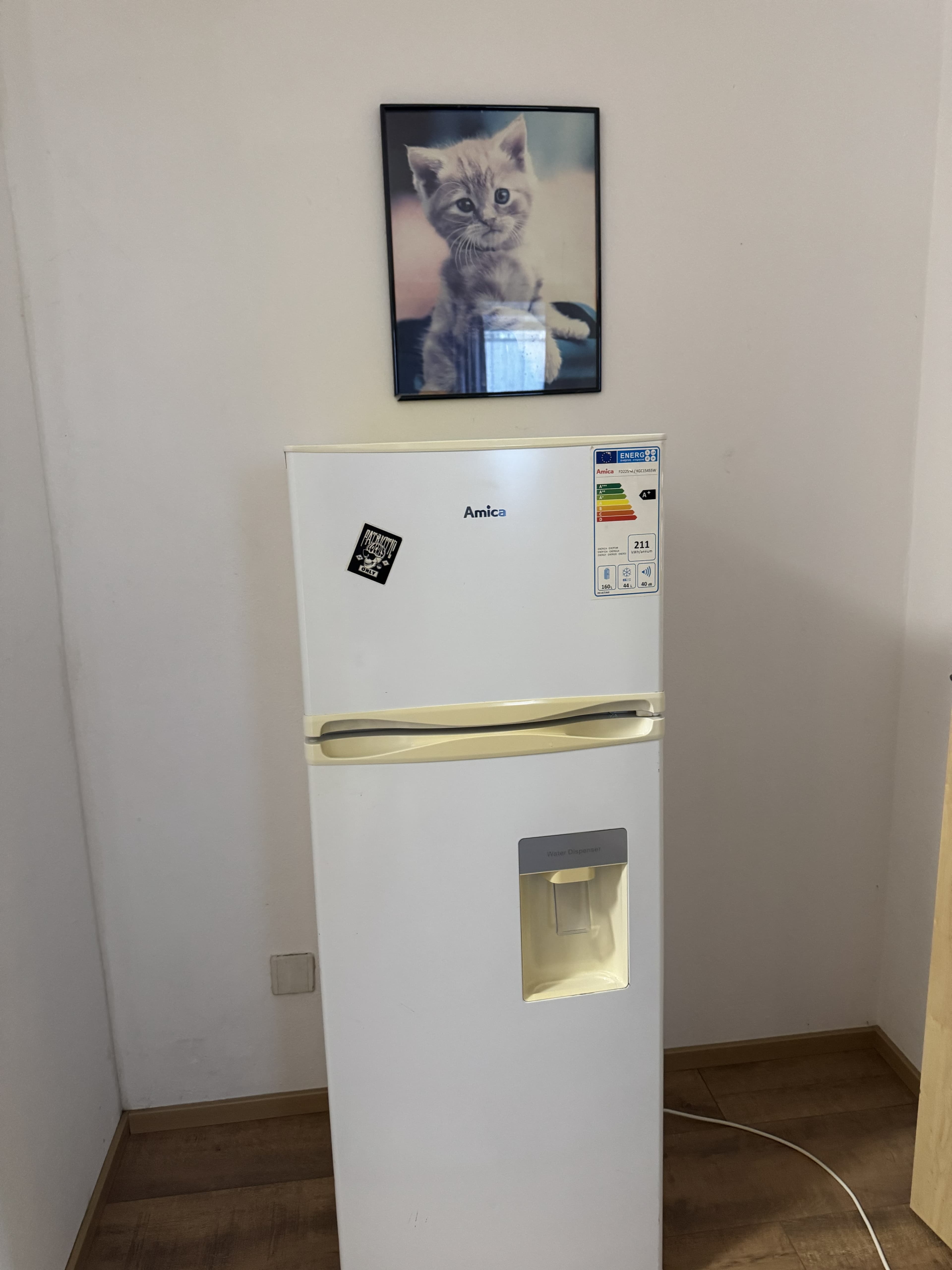 Kühlschrank mit Gefrierschrank