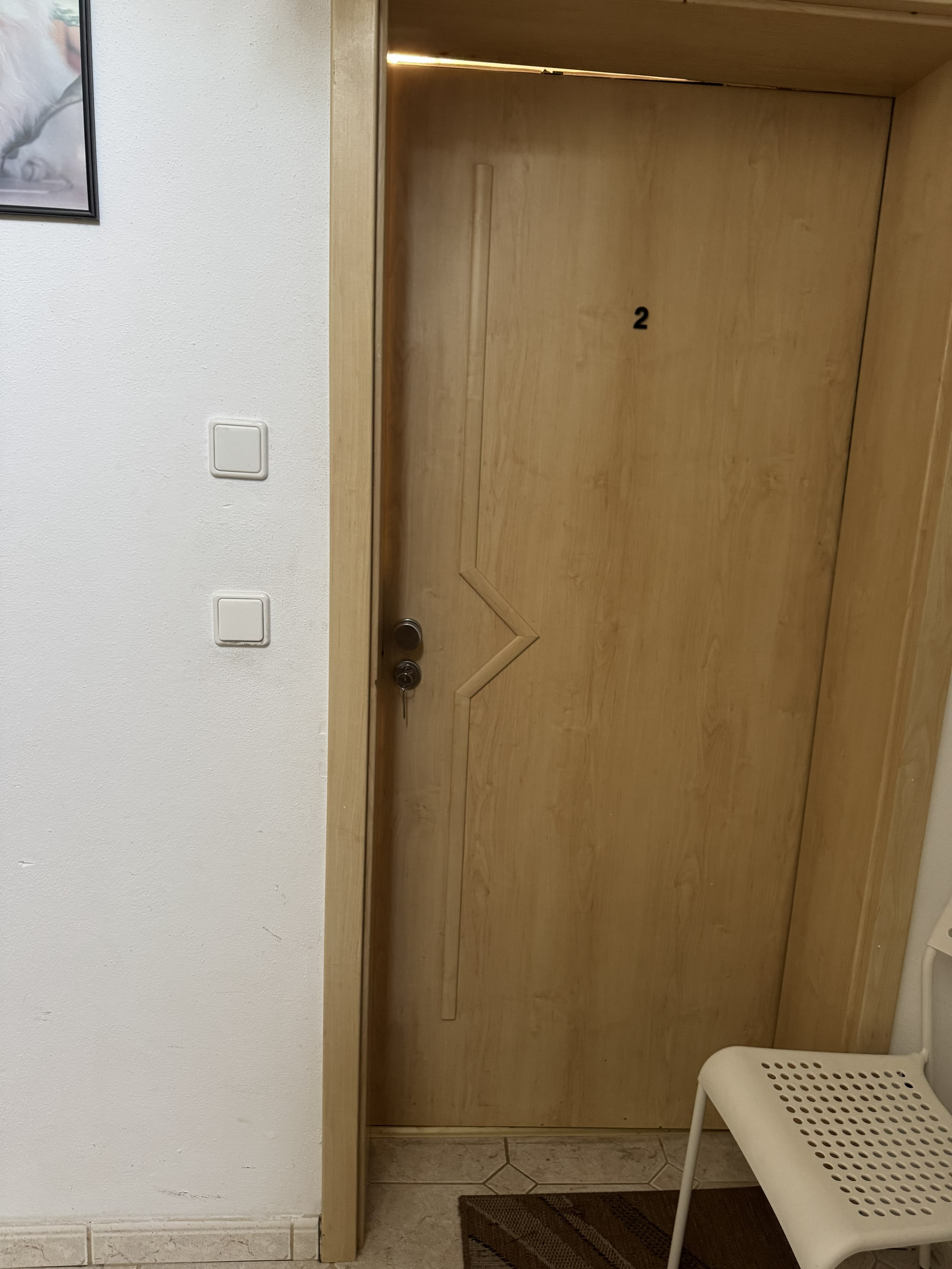 Eingang zur Wohnung 2